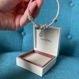 Pandora Charm Bracelet with 18th Celebration Charm